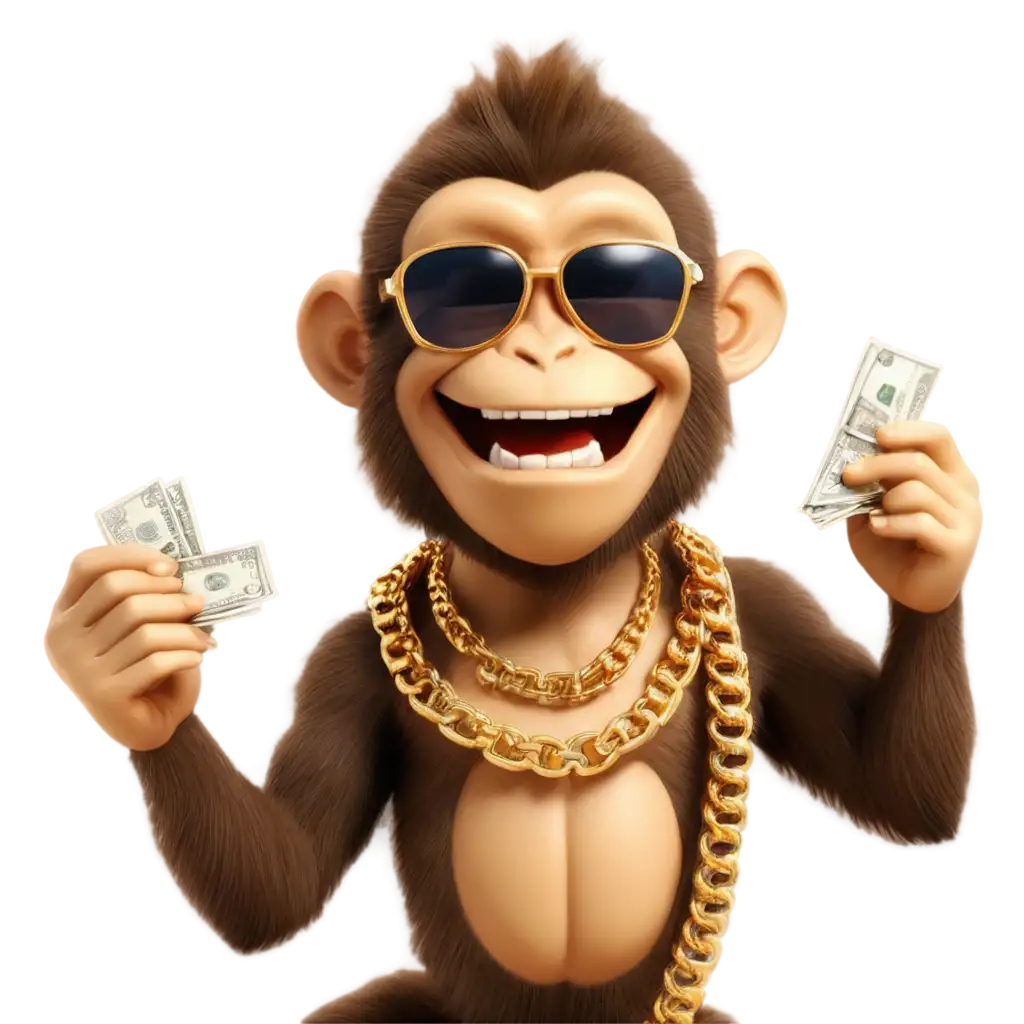 Create-a-PNG-Image-of-a-3D-Monkey-with-Sunglasses-Golden-Chain-Money-Stack-and-Gold-Grills