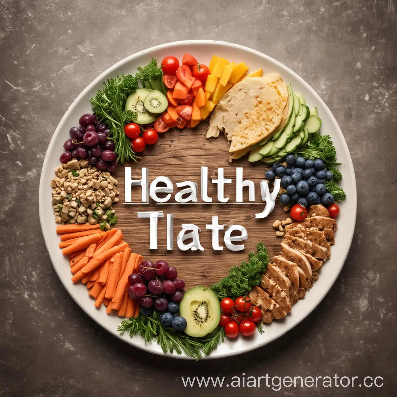 Logo-Design-for-Healthy-Plate-Diet-Composition-Program