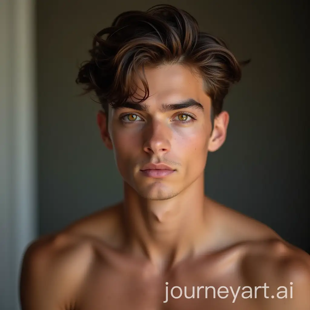 Handsome-Young-Man-with-Hazel-Eyes-and-Toned-Physique