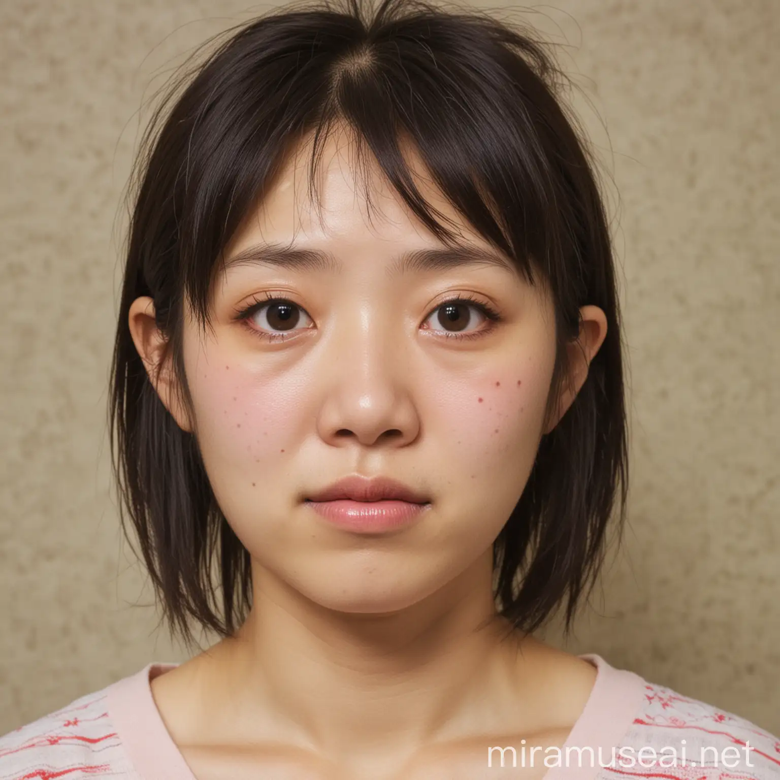 Unique Portrait of a Young Japanese Woman Embracing Her Beauty