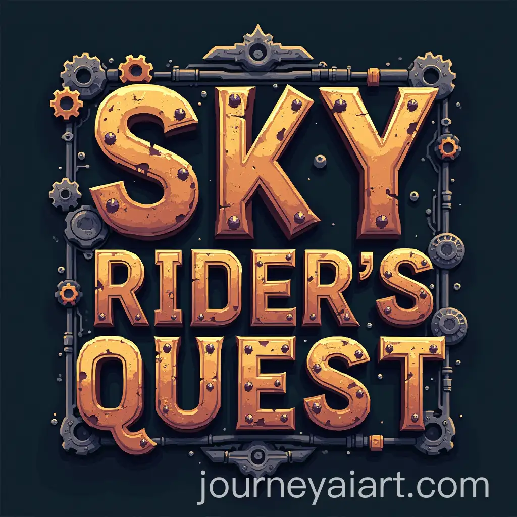 Steampunk-Pixel-Art-Sky-Riders-Quest