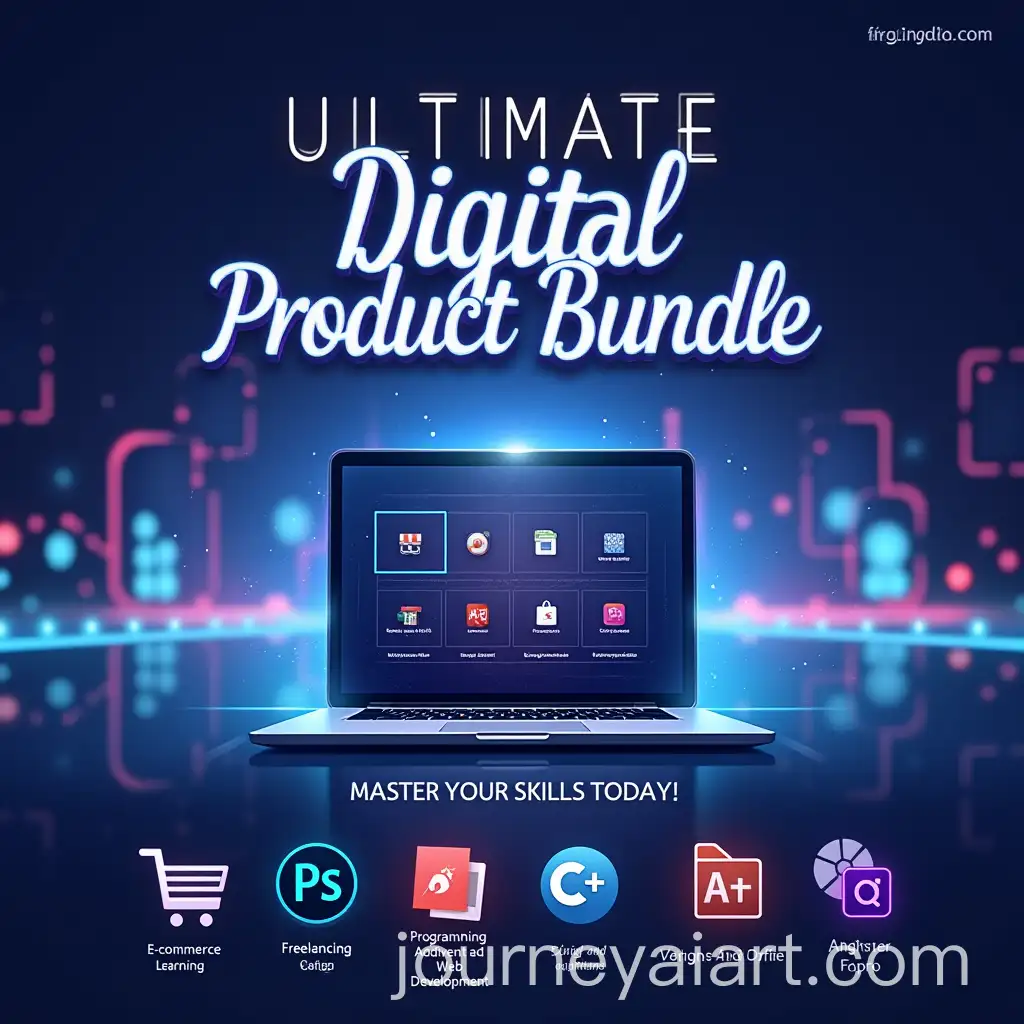 Ultimate-Digital-Product-Bundle-Cover-Design-with-Icons-and-Modern-Aesthetics