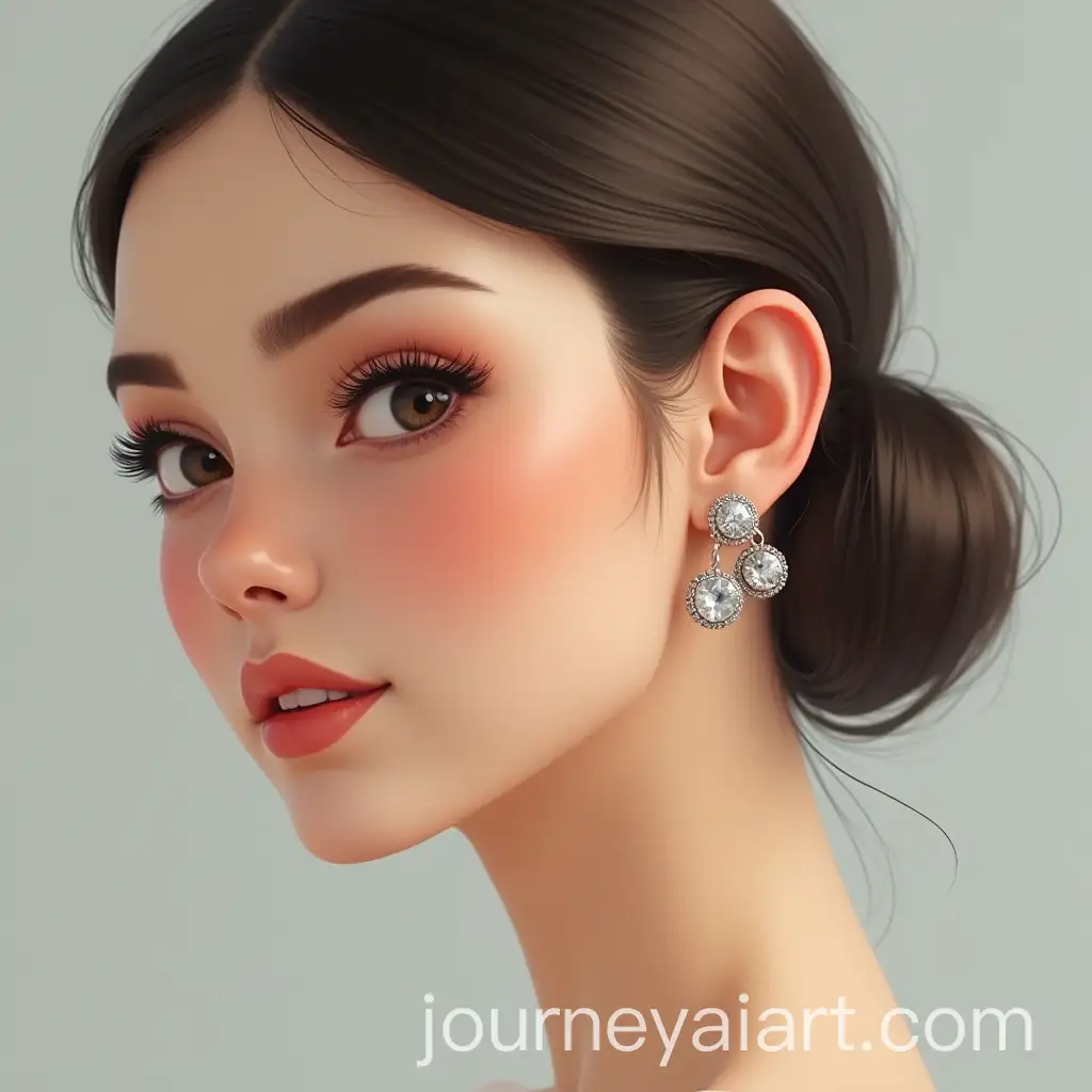 Elegant-Earring-Model-with-Flawless-Complexion-and-Modern-Design