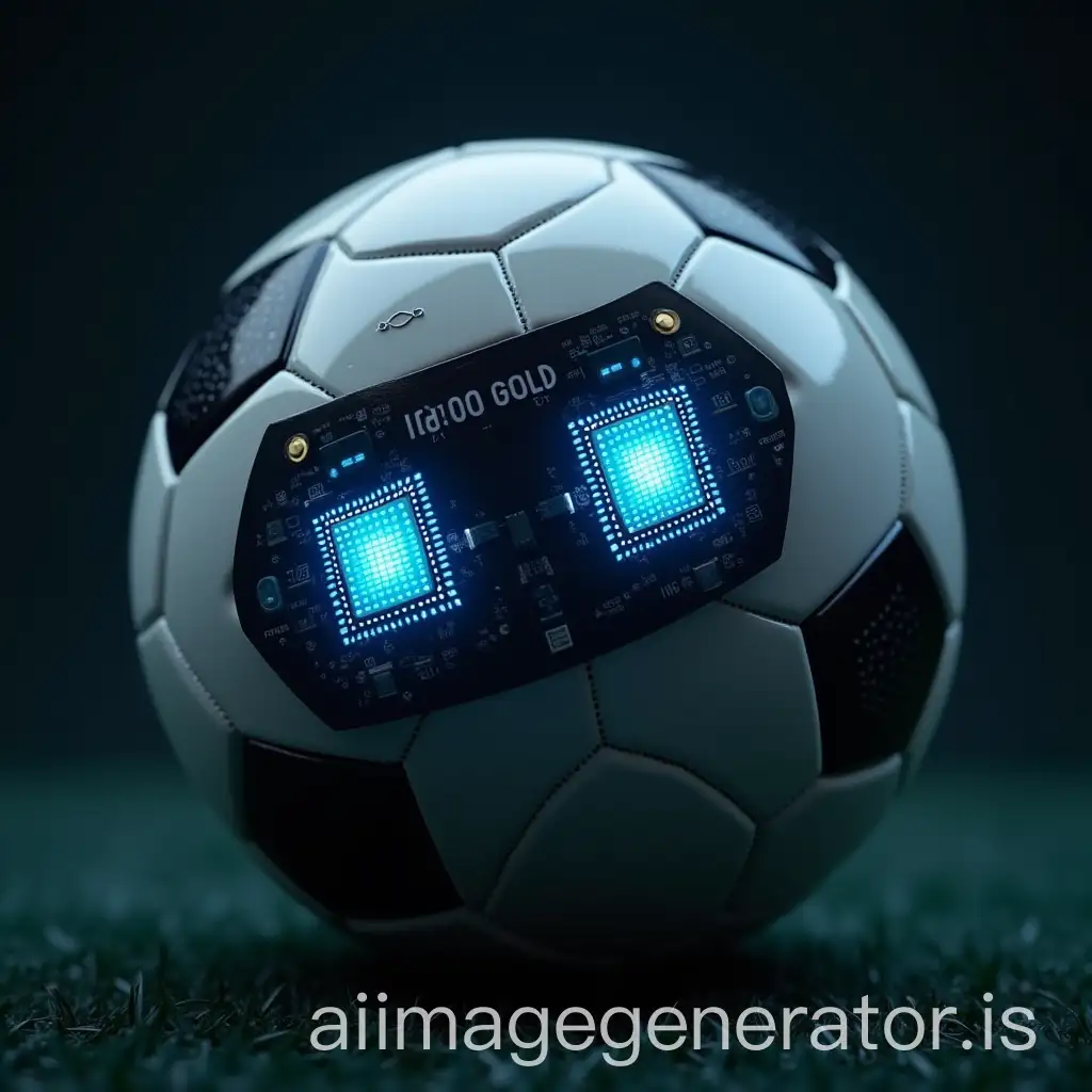 Soccer-Ball-with-Electronic-Chip-and-Glowing-Eyes-Representing-Modern-Football-Training-Technologies