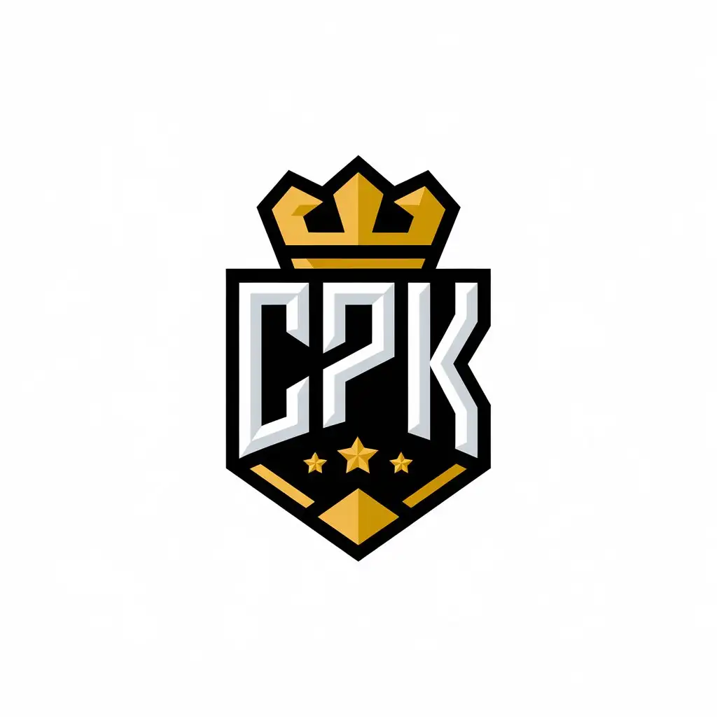 LOGO Design for CPK Vector Team Badge with Moderate Style and Clear Background