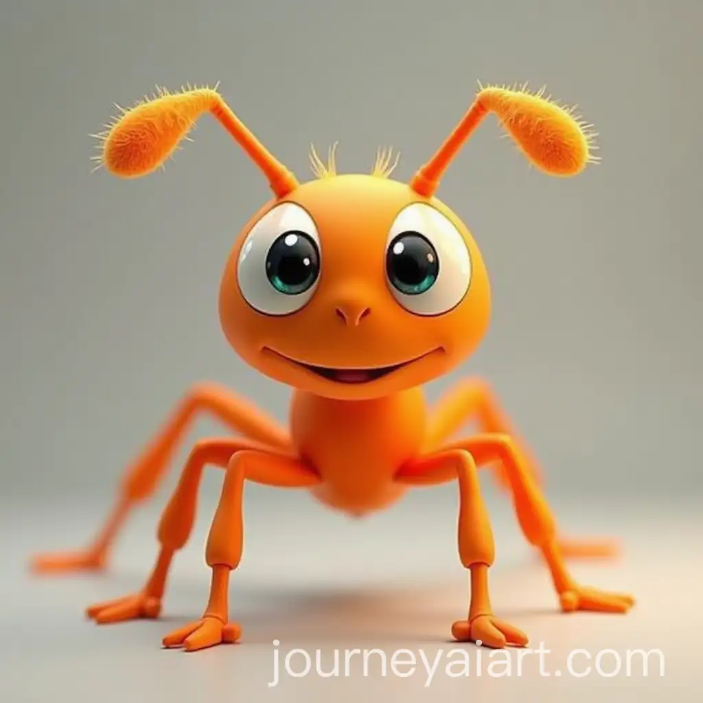 3D-Orange-Ant-Mascot-of-Handirect-Company