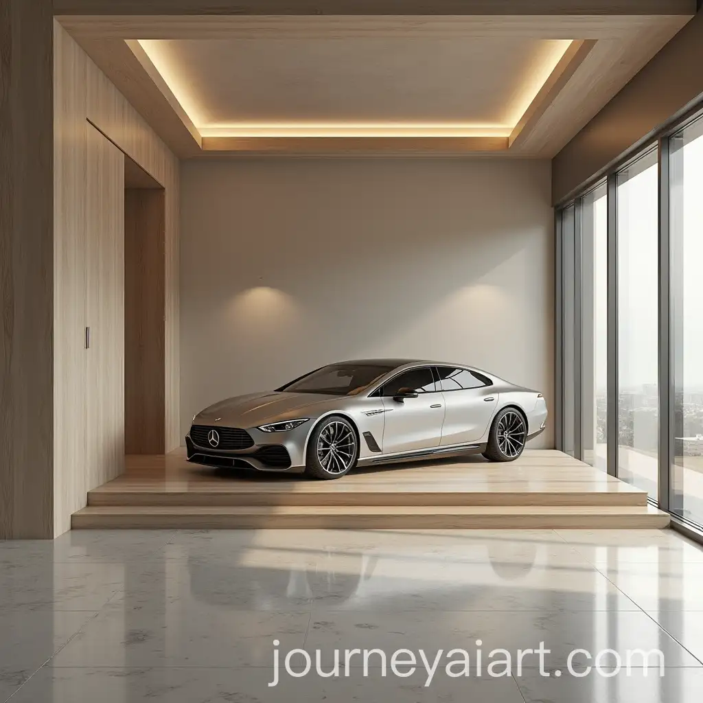 Premium-Mercedes-Benz-Car-Salon-with-Minimalist-BeigeGray-Interior