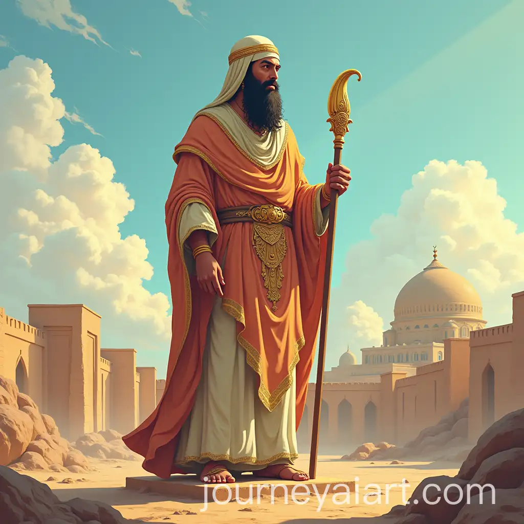 Statue-of-an-Idol-Depicting-an-Islamic-Story