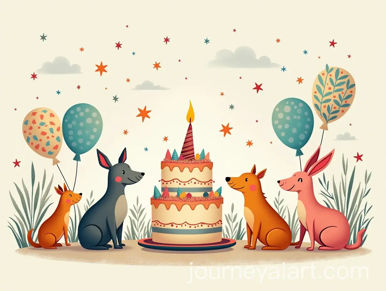 Birthday-Greeting-Card-with-Animals-for-Humans