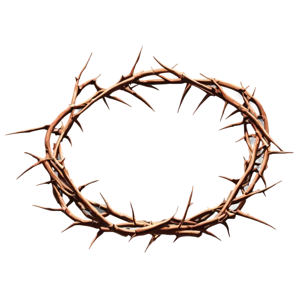 High-Quality-Vector-PNG-Image-of-Crown-of-Thorns-for-Versatile-Usage