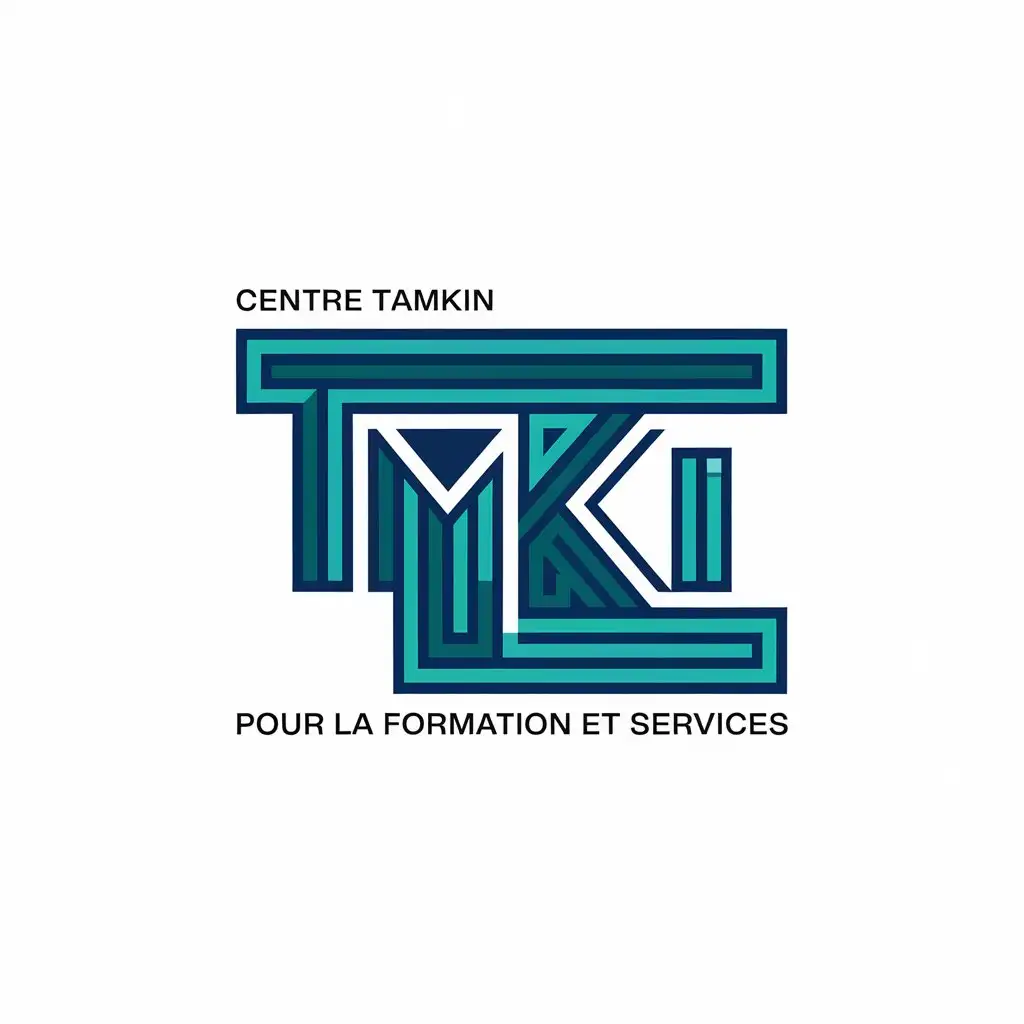 LOGO Design for Centre Tamkin Vector Logo with Finance Industry Theme