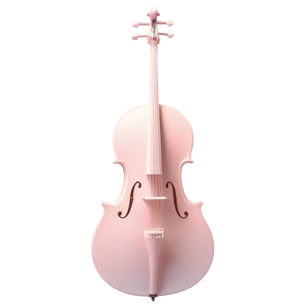 Light-PinkWhite-Gradient-Cello-Icon-PNG-Enhancing-Visual-Appeal-and-Clarity