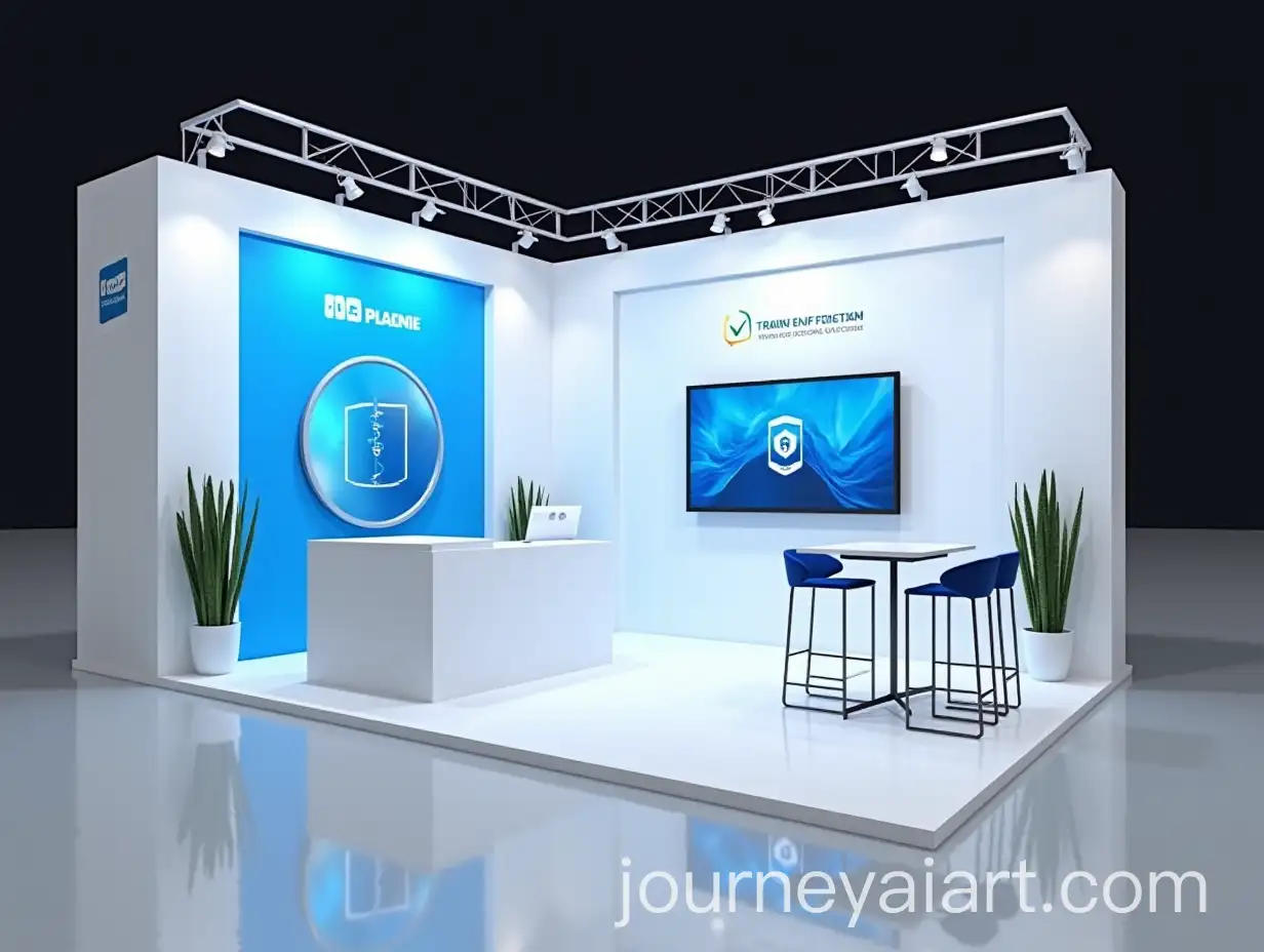 Modern-AIPowered-Healthcare-Startup-Exhibition-Booth-Design