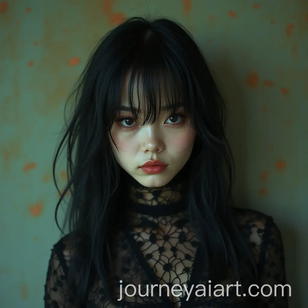 Asian-Woman-in-2000s-Silent-Hill-Aesthetics-on-Skeletrix-Island