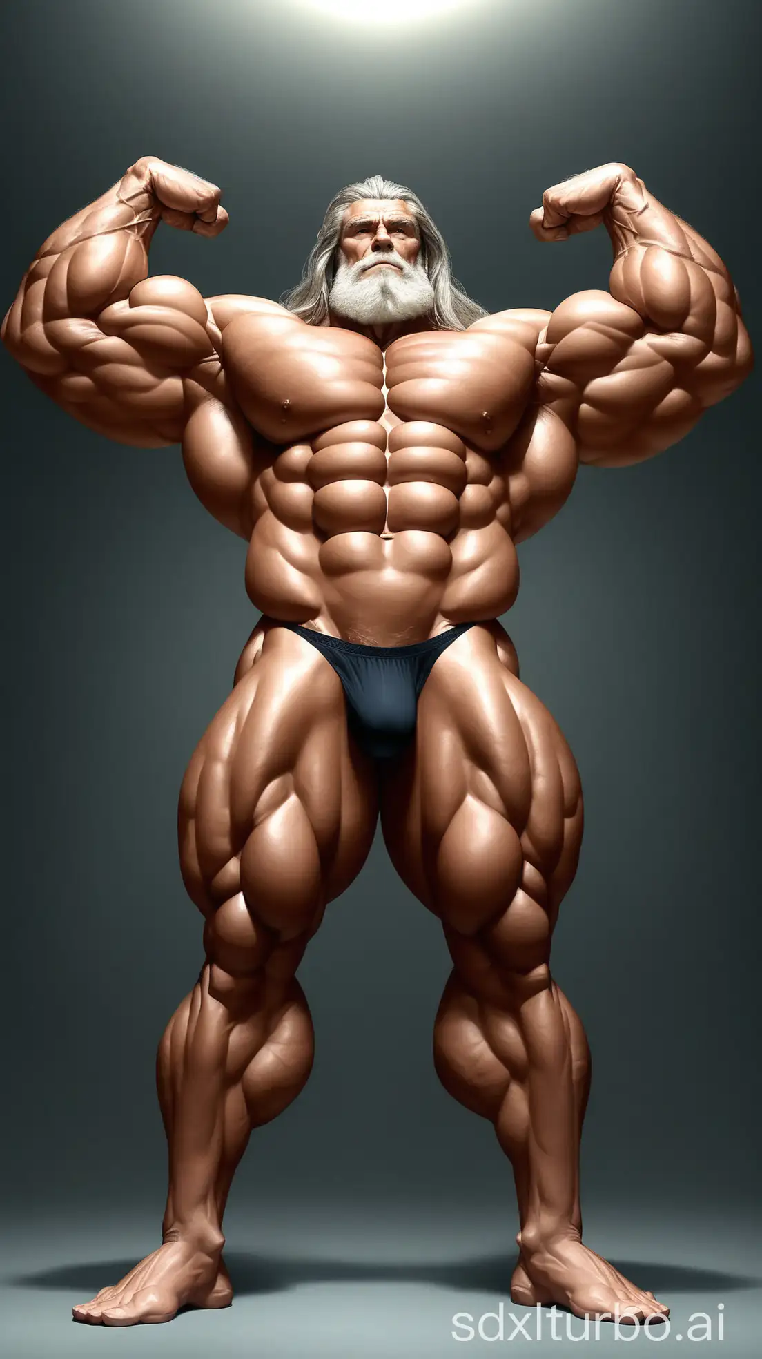 Imposing-Elderly-Giant-Displaying-Incredible-Musculature