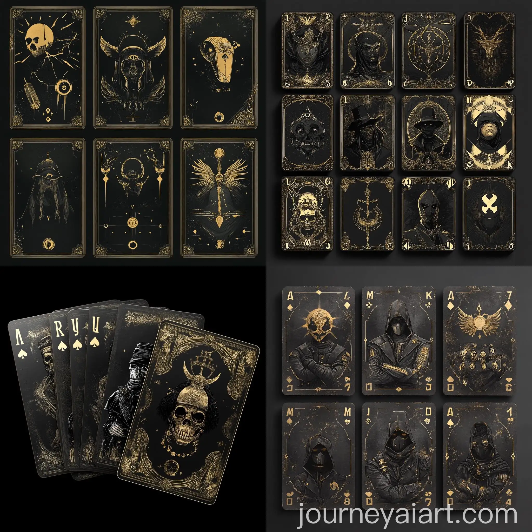 Sophisticated-Playing-Cards-Design-Inspired-by-Major-Grom-Plague-Doctor