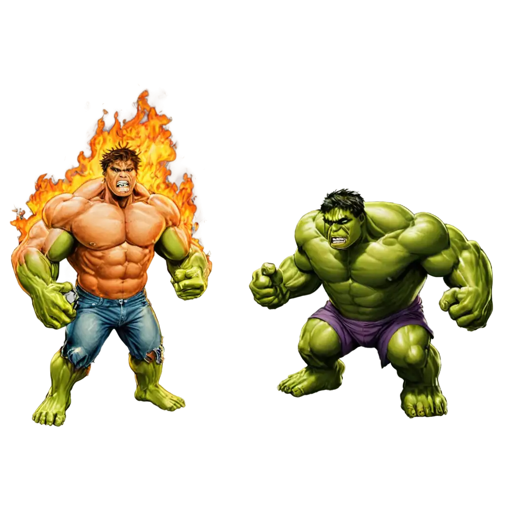 Fire-and-Hulk-PNG-Image-HighQuality-Transparent-Image-for-Dynamic-Visuals