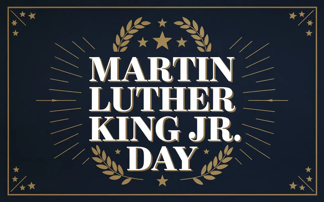 Martin-Luther-King-Jr-Day-Celebration-Design-with-Gold-and-White-Text-on-Navy-Background