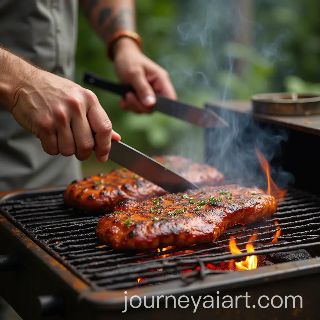 Barbecue-Doctor-Character-with-Barbecue-Elements