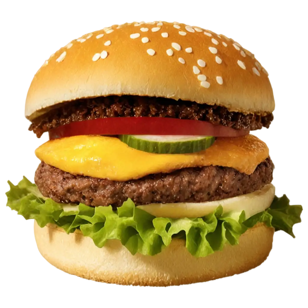 HighQuality-Burger-PNG-Image-for-Versatile-Digital-Use