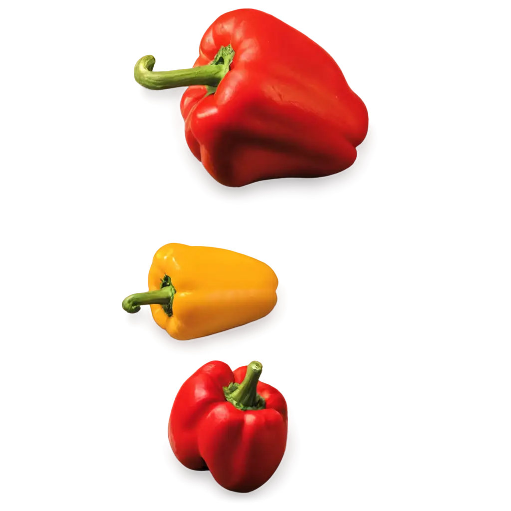 HighQuality-PNG-of-Red-and-Yellow-Bell-Peppers-for-Versatile-Use