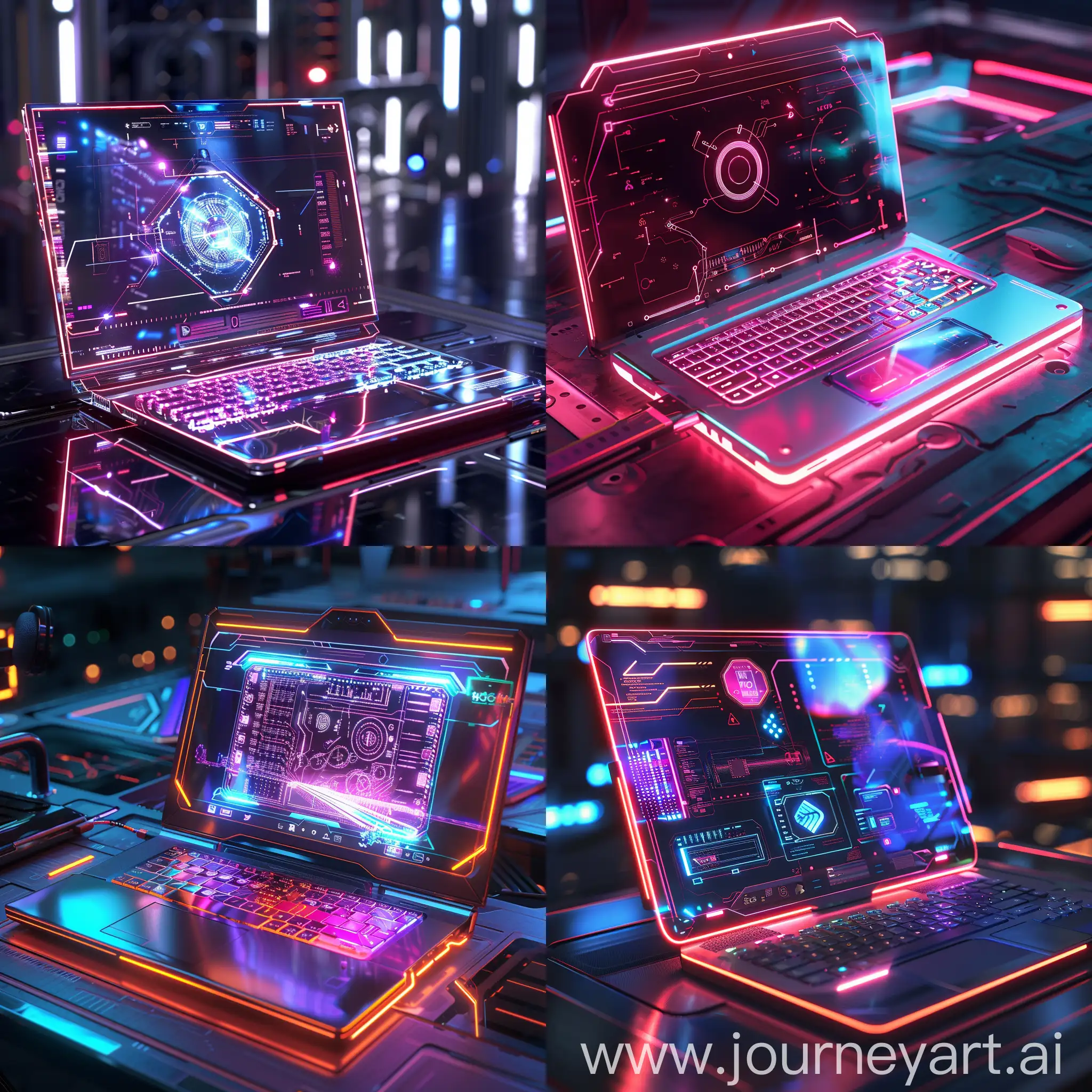 Futuristic-HighTech-Laptop-with-Neon-Accents-and-Holographic-Displays