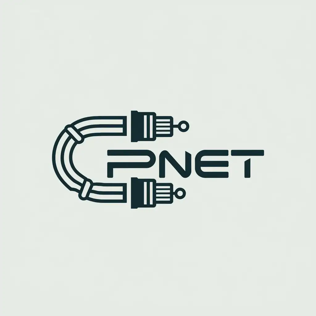 LOGO Design For CPNET Modern and Sleek Fiber Internet Service Provider Logo