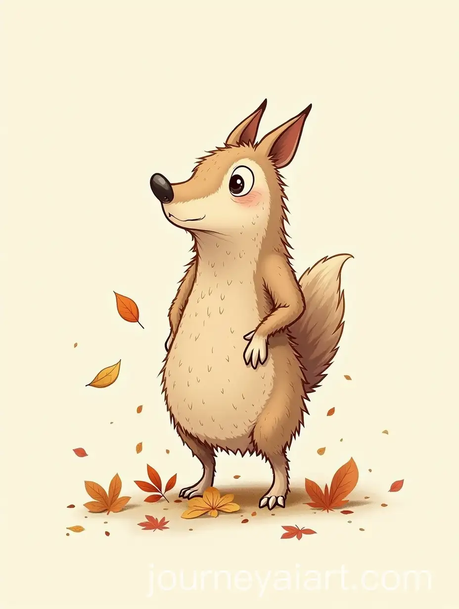 Anthropomorphic-Still-Life-Featuring-Autumn-Leaves