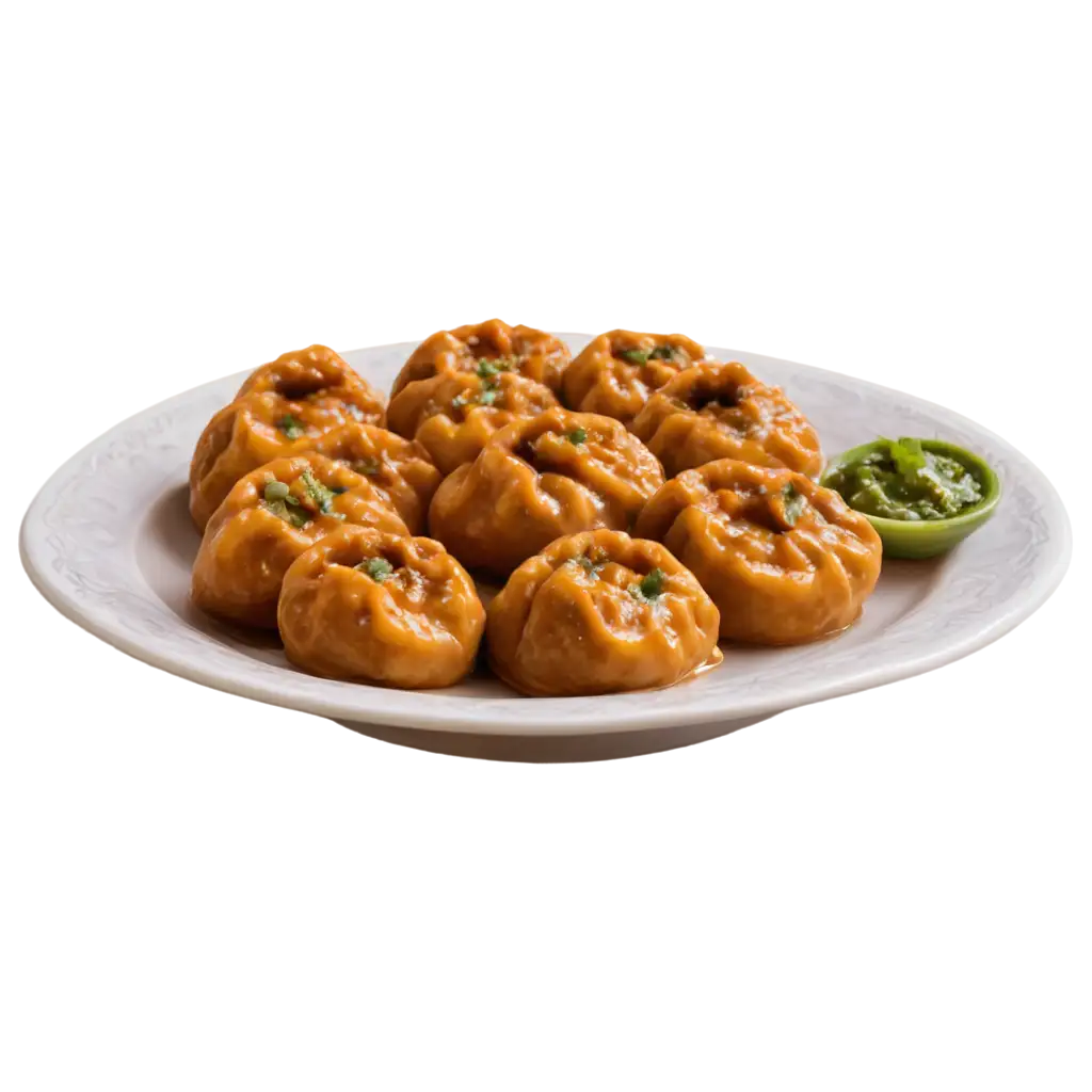 Spicy-Momos-with-Chutney-PNG-Image-for-Culinary-Food-Enthusiasts