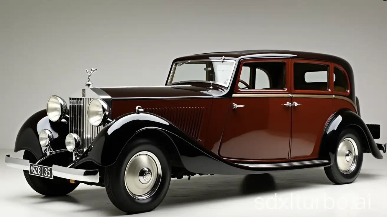 1936-RollsRoyce-Phantom-III-in-Brown-and-Black