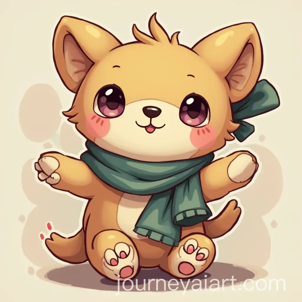 Cuddle-Wuddle-Plushie-from-Wuthering-Waves-in-JoJo-Pose