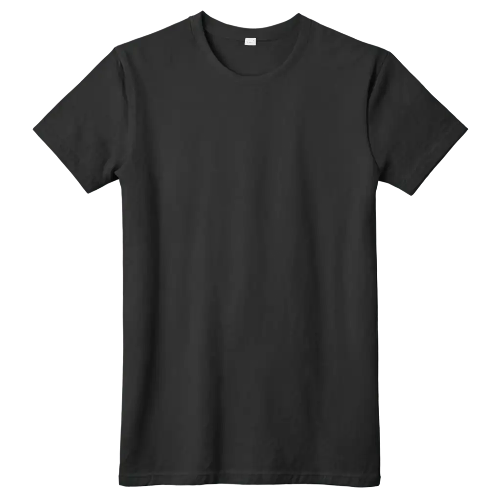 HighQuality-Black-TShirt-PNG-Image-for-Versatile-Usage