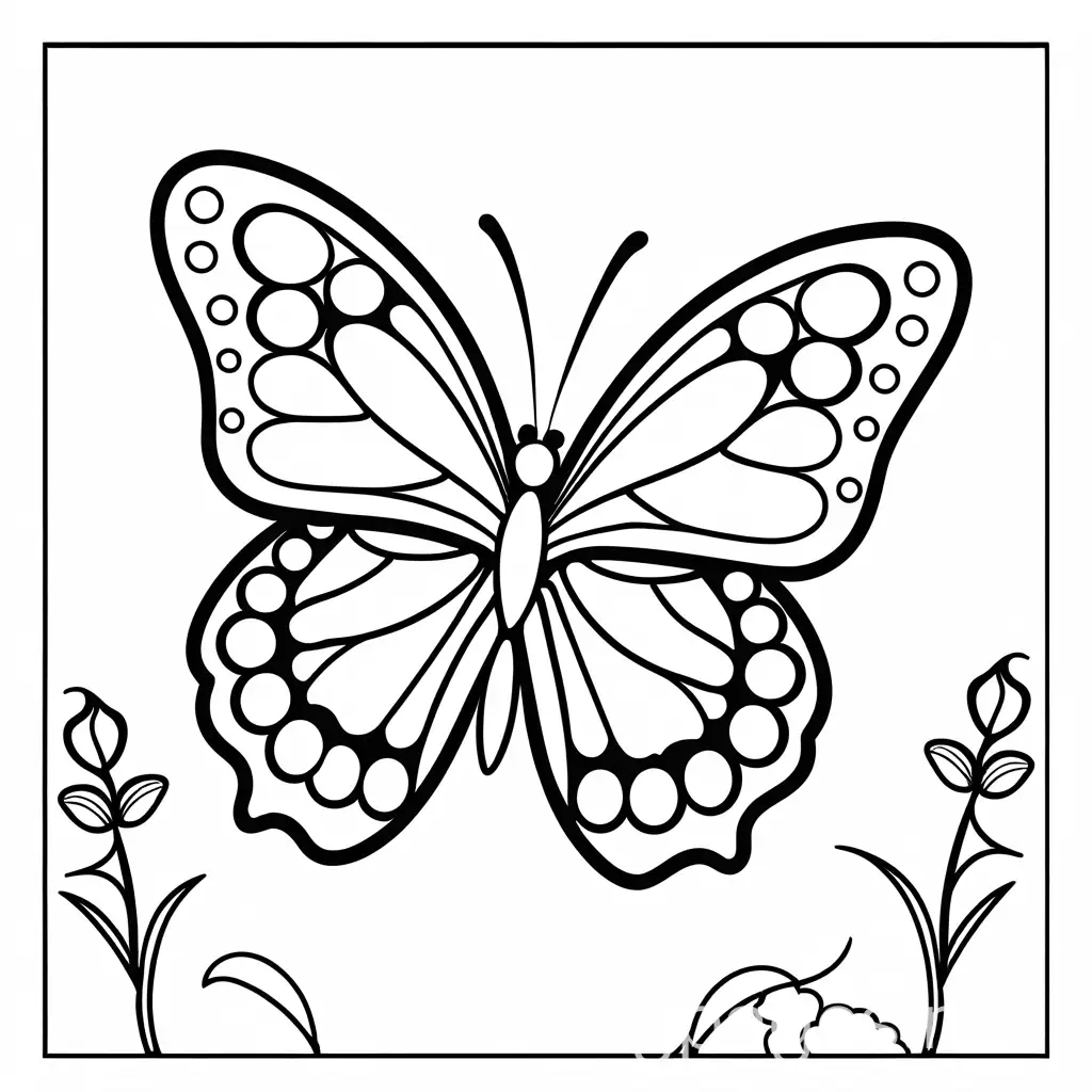 Simple-Butterfly-Coloring-Page-for-Toddlers