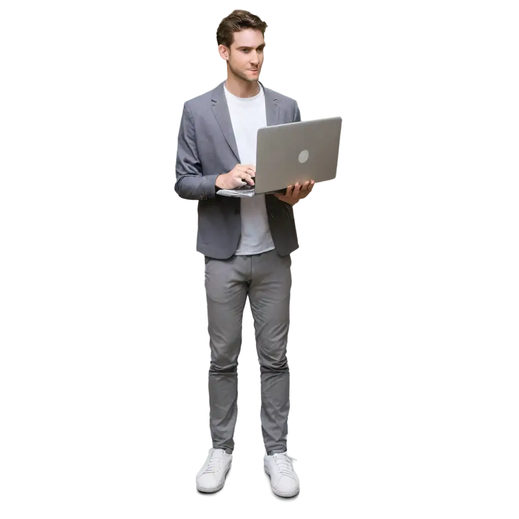 HighQuality-PNG-Image-of-an-Office-Worker-Holding-a-Laptop