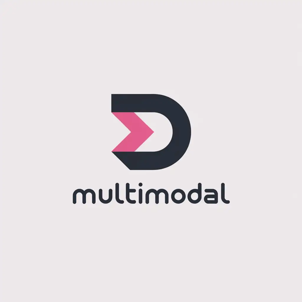 LOGO Design for Multimodal Minimalistic D Symbol for Internet Industry