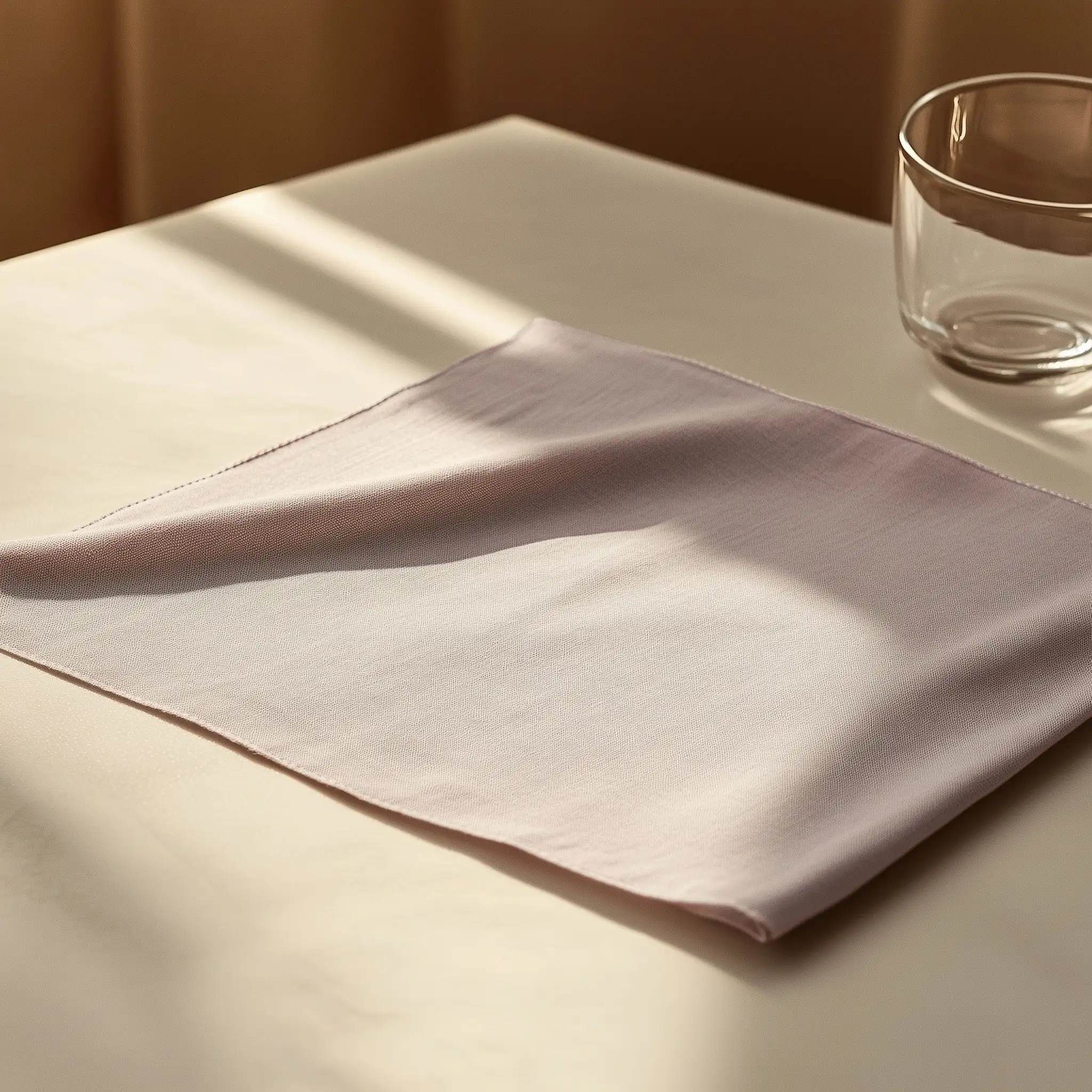 Advertising-Photo-Background-with-Large-Napkin-on-Table