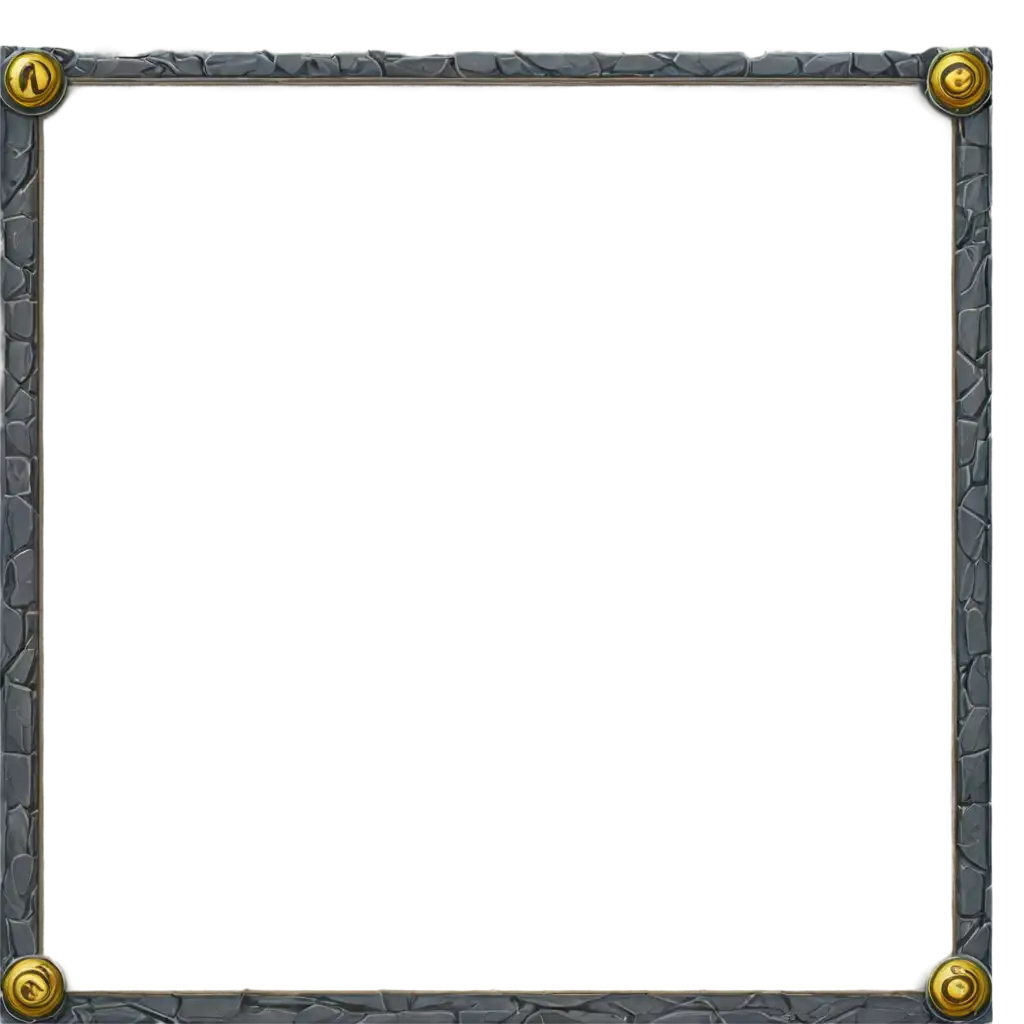 Customizable-Rectangular-UI-Frame-PNG-for-RPG-Game-Interfaces