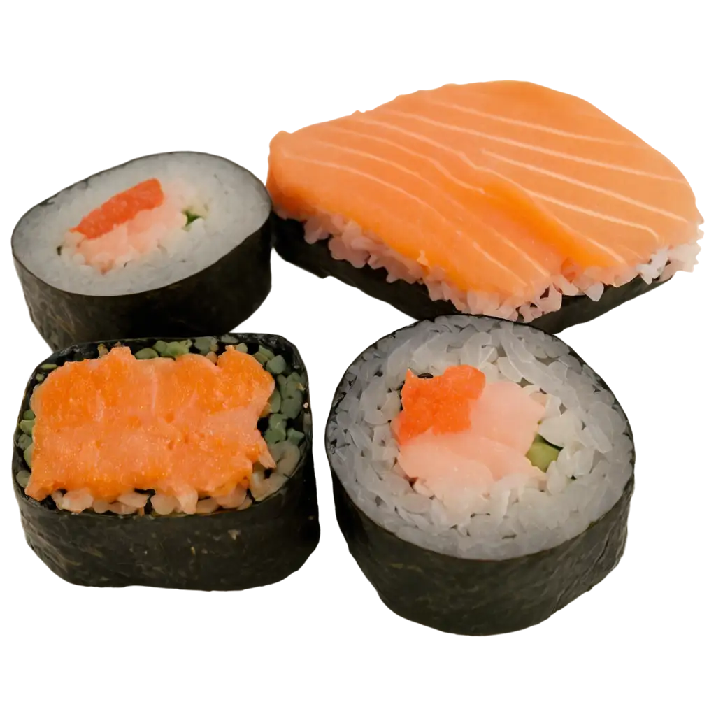 Sushi-PNG-Image-ASushi-PNG-Usage-Analysis-HighQuality-Visual-Representation-for-Culinary-Enthusiasts-and-Designers