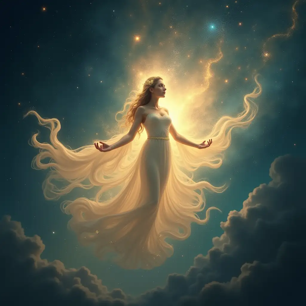 Celestial-Ethereal-Being-Floating-in-Cosmic-Expanses-with-Radiant-Light