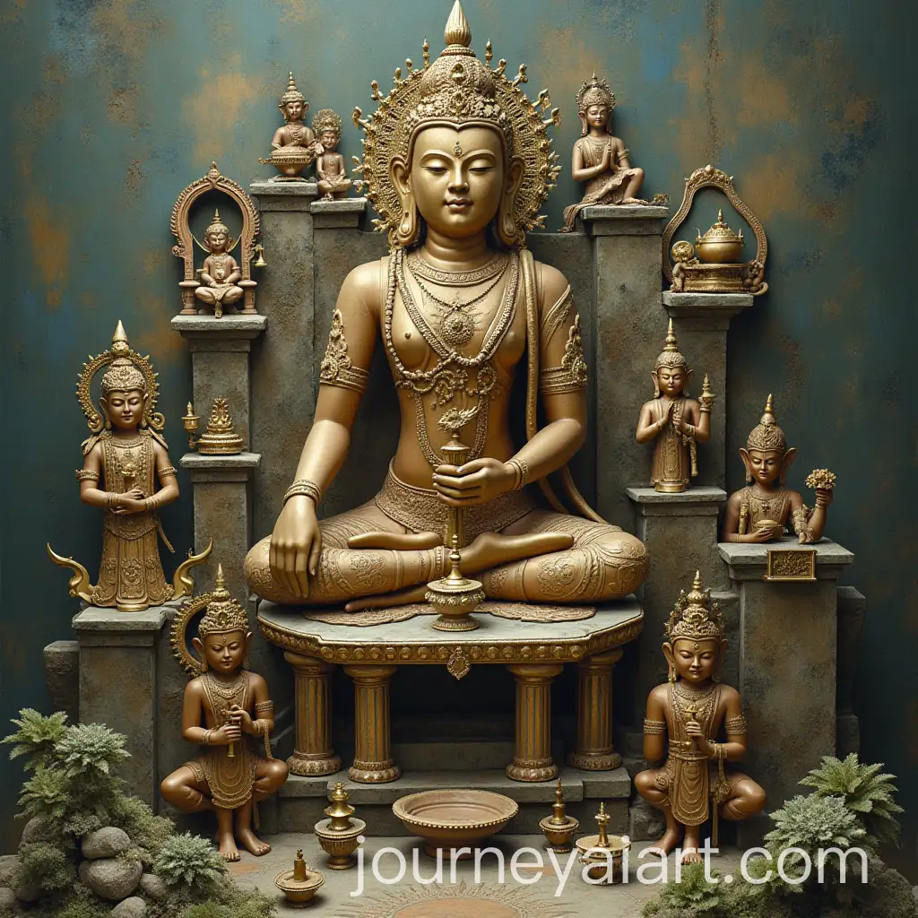 Historical-Scene-of-Sang-Nila-Utama-Discovering-Singapore-Myth