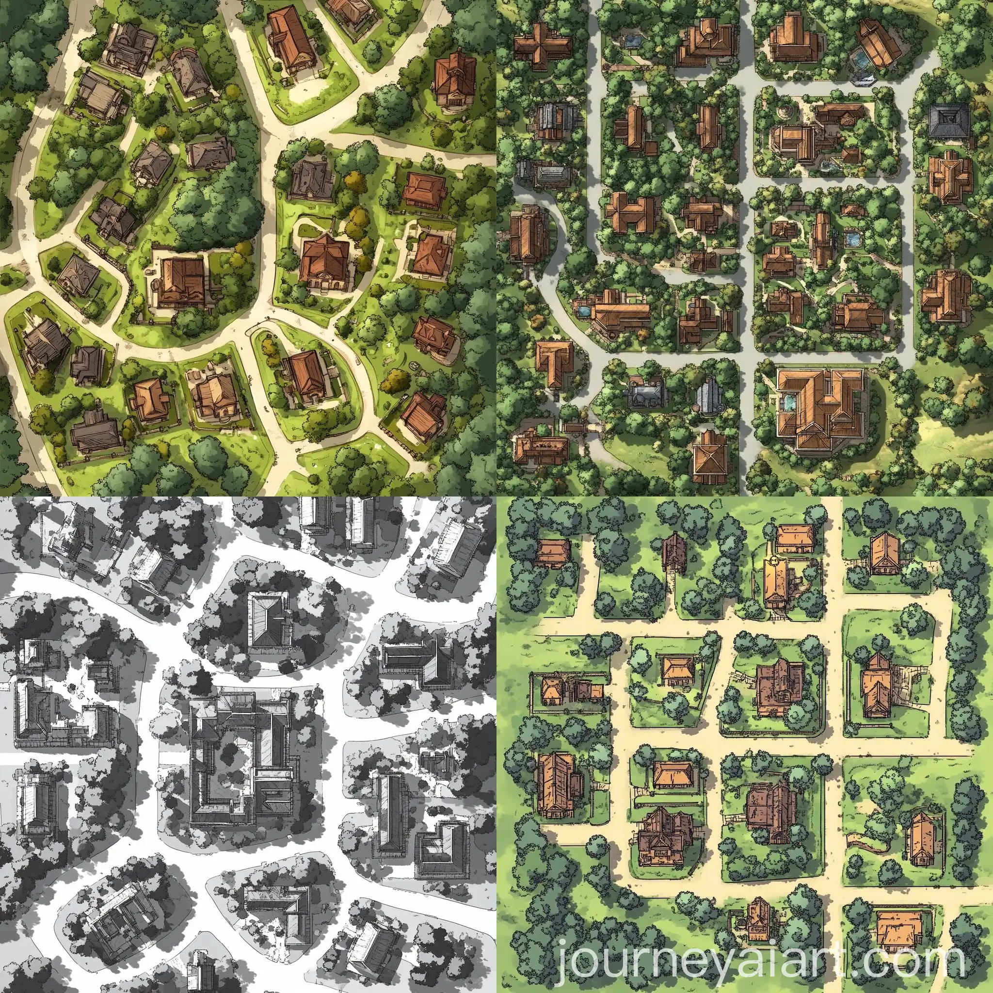 City-Layout-Gradual-Transition-from-Wealth-to-Poverty-with-Key-Locations