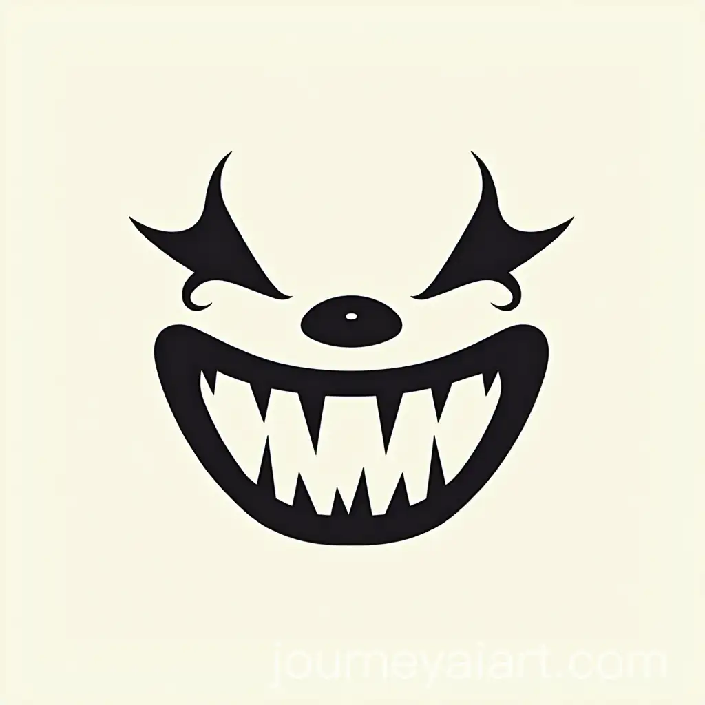 Minimalist-Geometric-Clown-Face-Design-with-Bold-Lines-and-Eerie-Features
