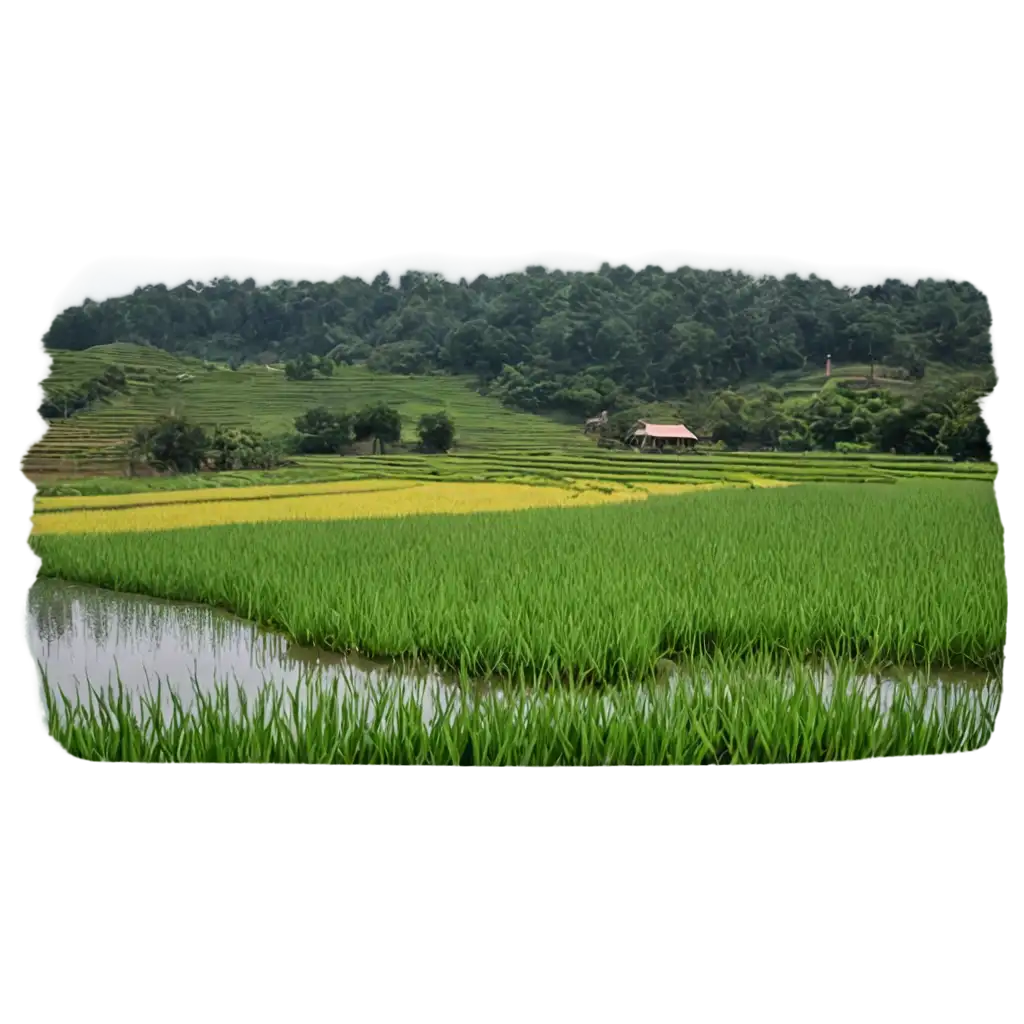 Sawah-PNG-Image-HighQuality-Landscape-Illustration-for-Creative-Projects