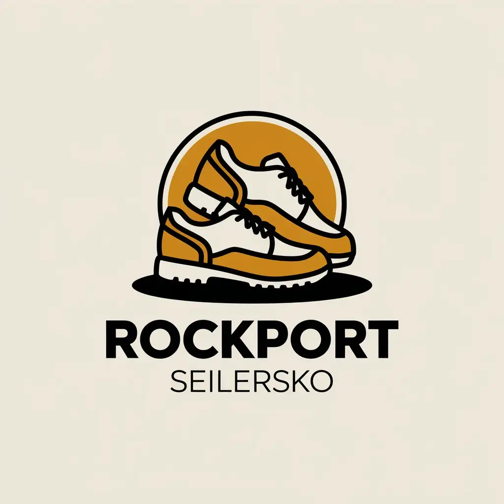 LOGO Design for Rockport Seilersko Vector Shoes Symbol with Modern Style for Internet Industry