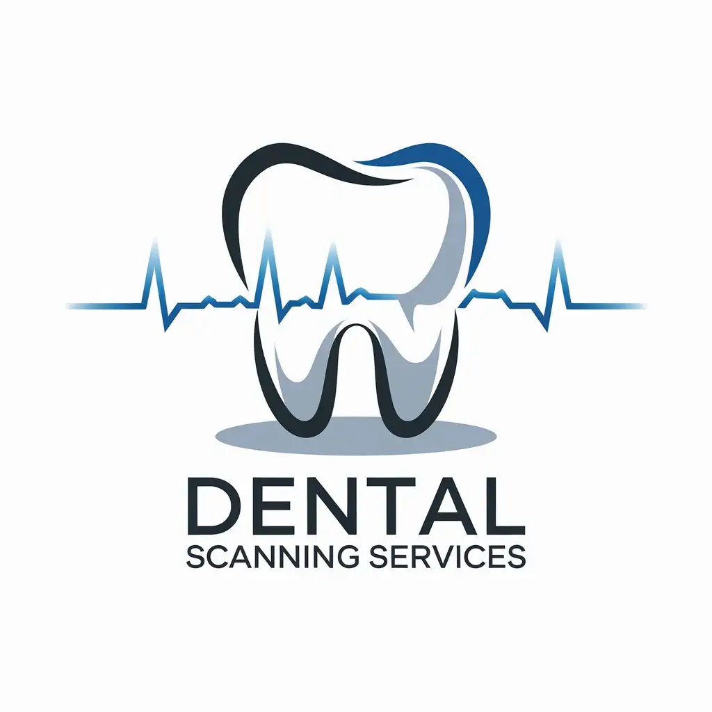 LOGO Design for Dental Scanning Services A Tooth Symbol with Medical Precision