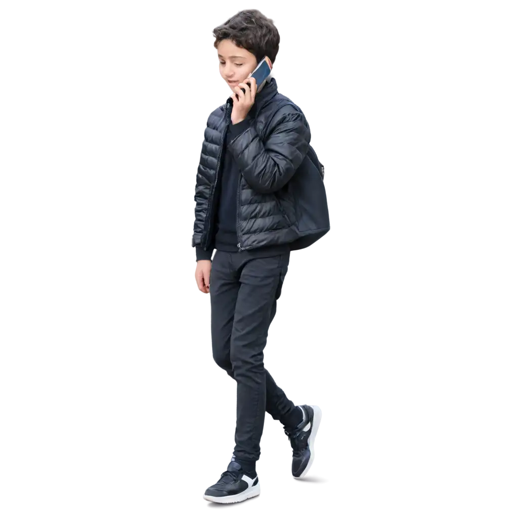 HighQuality-PNG-Image-of-a-Boy-Using-a-Cellphone-AI-Art-Prompt