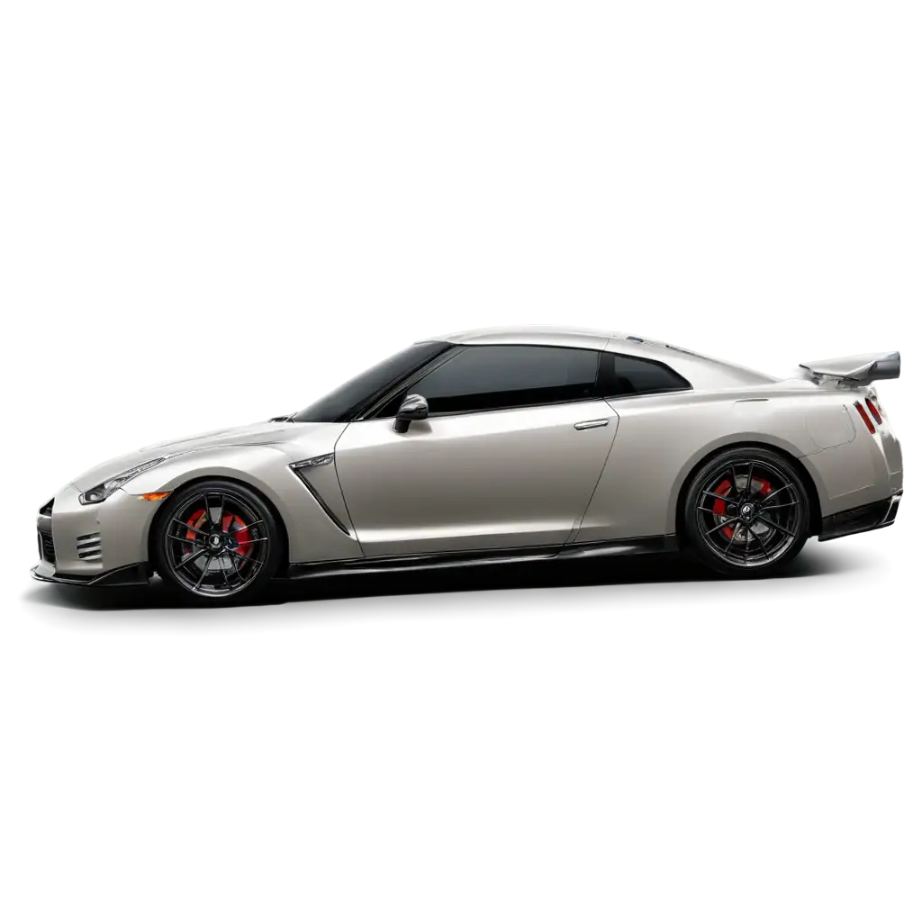 Nissan-GTR-911-Side-View-PNG-HighQuality-Vehicle-Image-for-Versatile-Use