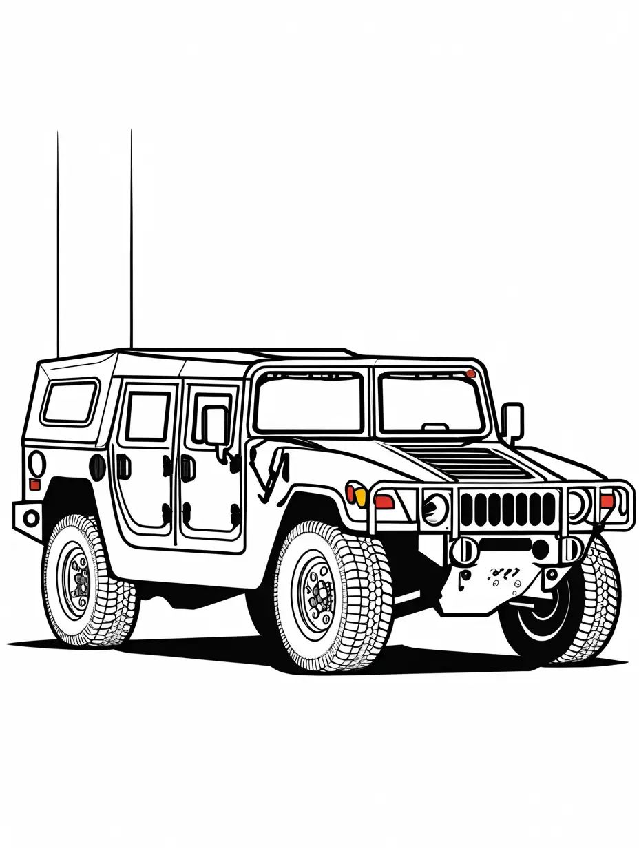 Army-Car-Humvee-Coloring-Page