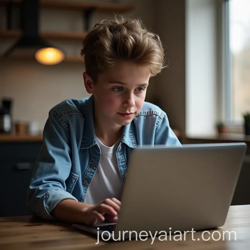 TechSavvy-Teen-Using-Laptop-in-Modern-Workspace