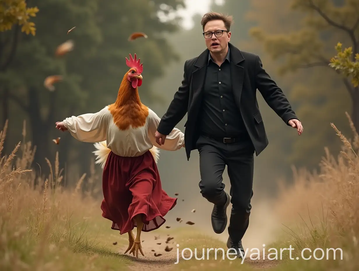 Elon-Musk-Chasing-a-Chicken-in-a-Dynamic-Outdoor-Scene